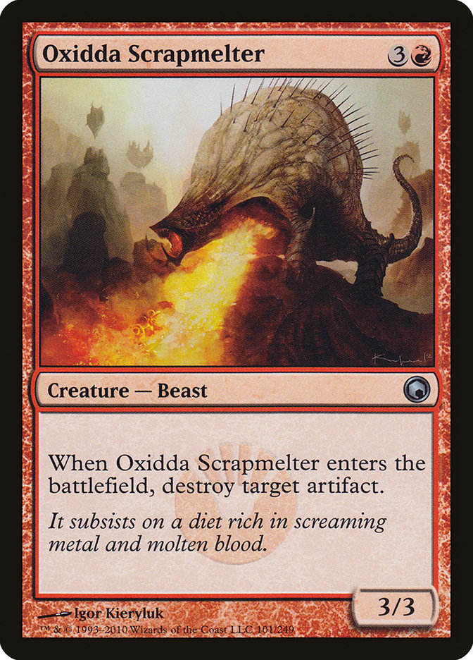 Oxidda Scrapmelter [Scars of Mirrodin] | Card Merchant Takapuna