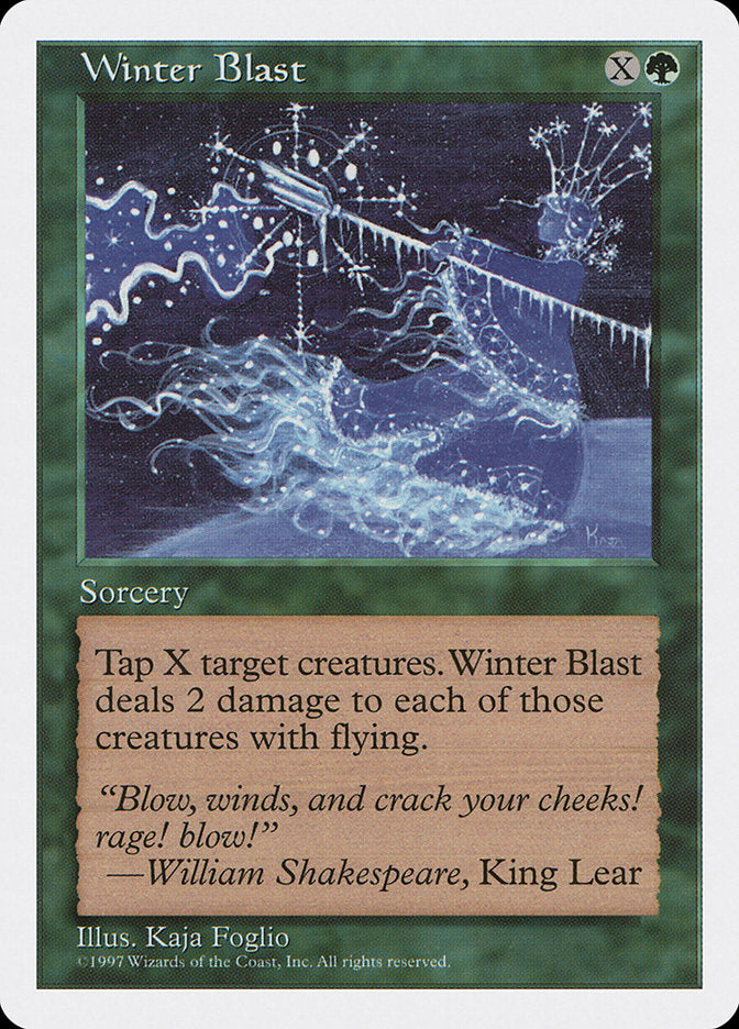 Winter Blast [Fifth Edition] | Card Merchant Takapuna