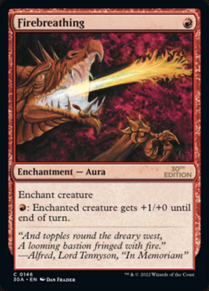 Firebreathing [30th Anniversary Edition] | Card Merchant Takapuna