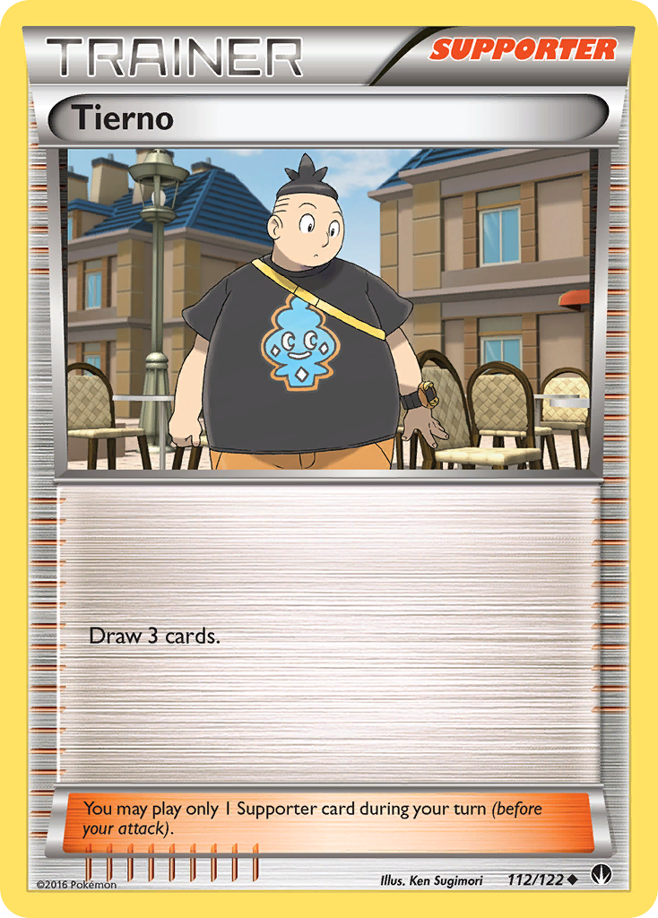 Tierno (112/122) [XY: BREAKpoint] | Card Merchant Takapuna