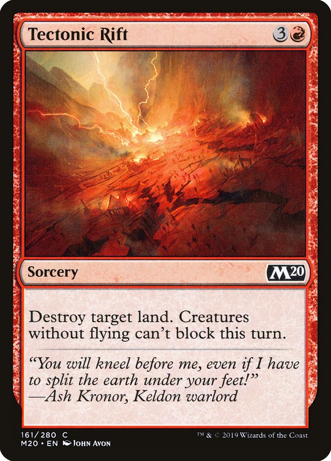 Tectonic Rift [Core Set 2020] | Card Merchant Takapuna