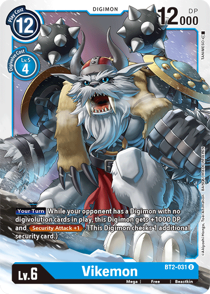 Vikemon [BT2-031] [Release Special Booster Ver.1.5] | Card Merchant Takapuna