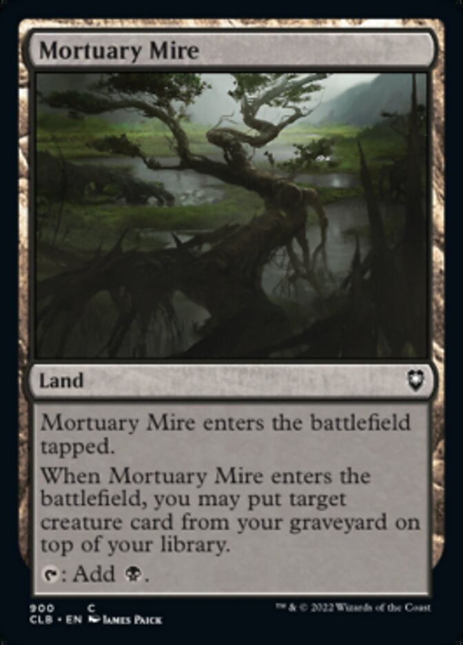 Mortuary Mire [Commander Legends: Battle for Baldur's Gate] | Card Merchant Takapuna