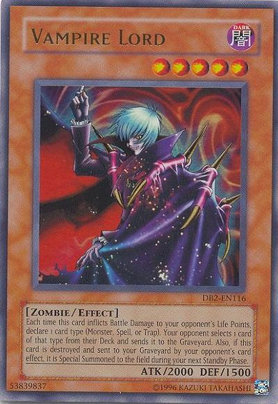 Vampire Lord [DB2-EN116] Ultra Rare | Card Merchant Takapuna