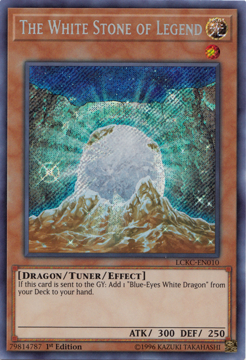 The White Stone of Legend [LCKC-EN010] Secret Rare | Card Merchant Takapuna