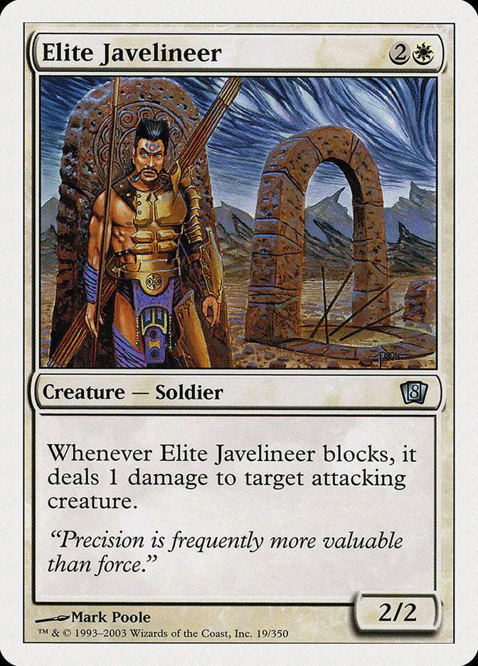 Elite Javelineer [Eighth Edition] | Card Merchant Takapuna