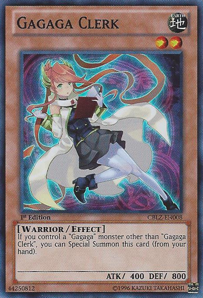 Gagaga Clerk [CBLZ-EN008] Super Rare | Card Merchant Takapuna