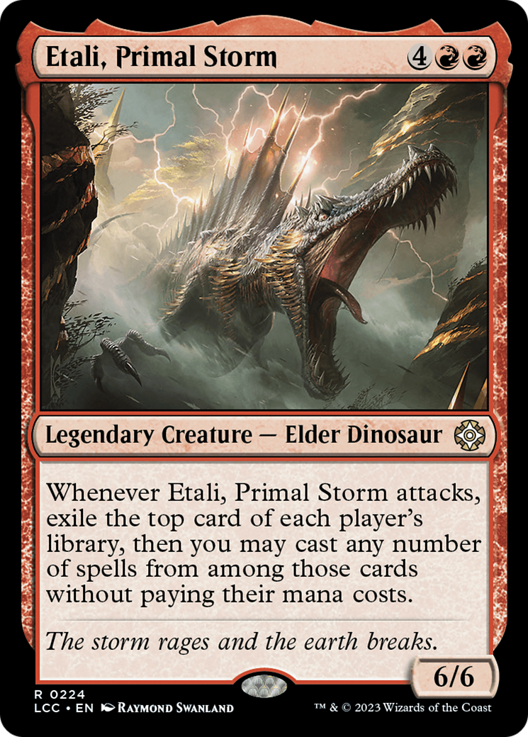 Etali, Primal Storm [The Lost Caverns of Ixalan Commander] | Card Merchant Takapuna