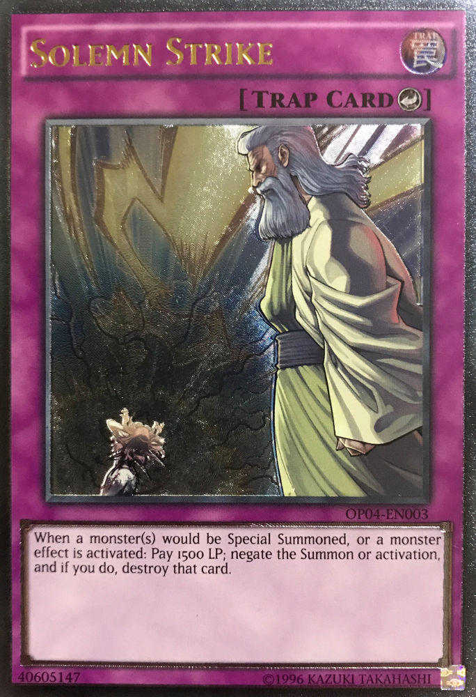 Solemn Strike [OP04-EN003] Ultimate Rare | Card Merchant Takapuna