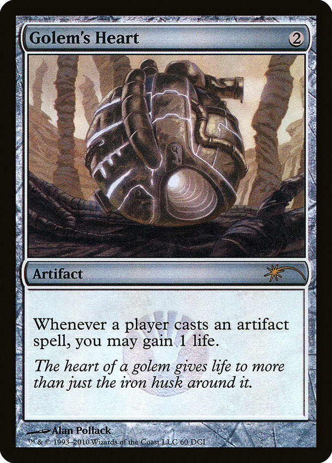 Golem's Heart [Wizards Play Network 2010] | Card Merchant Takapuna