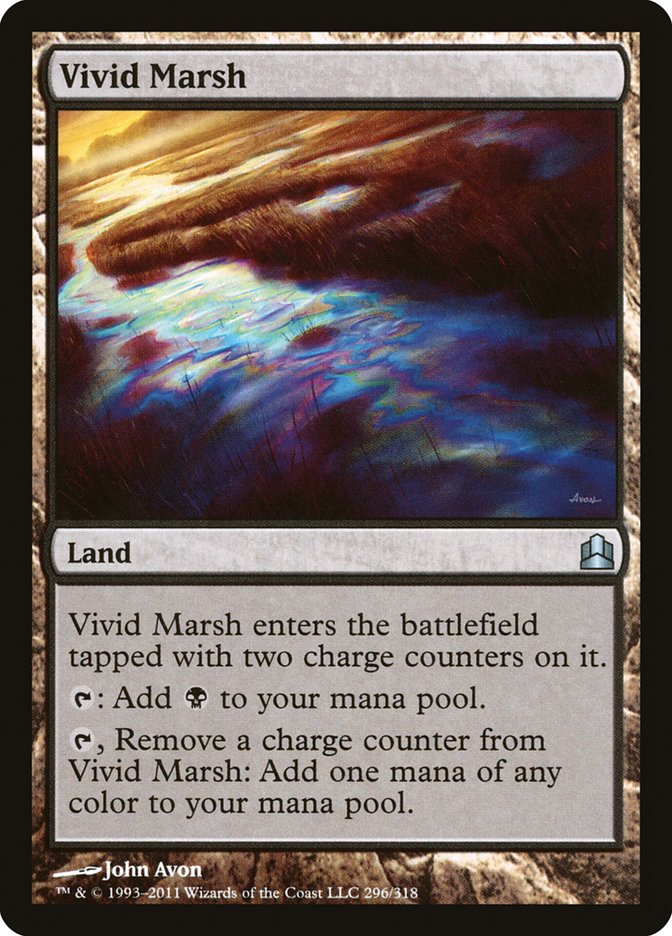 Vivid Marsh [Commander 2011] | Card Merchant Takapuna