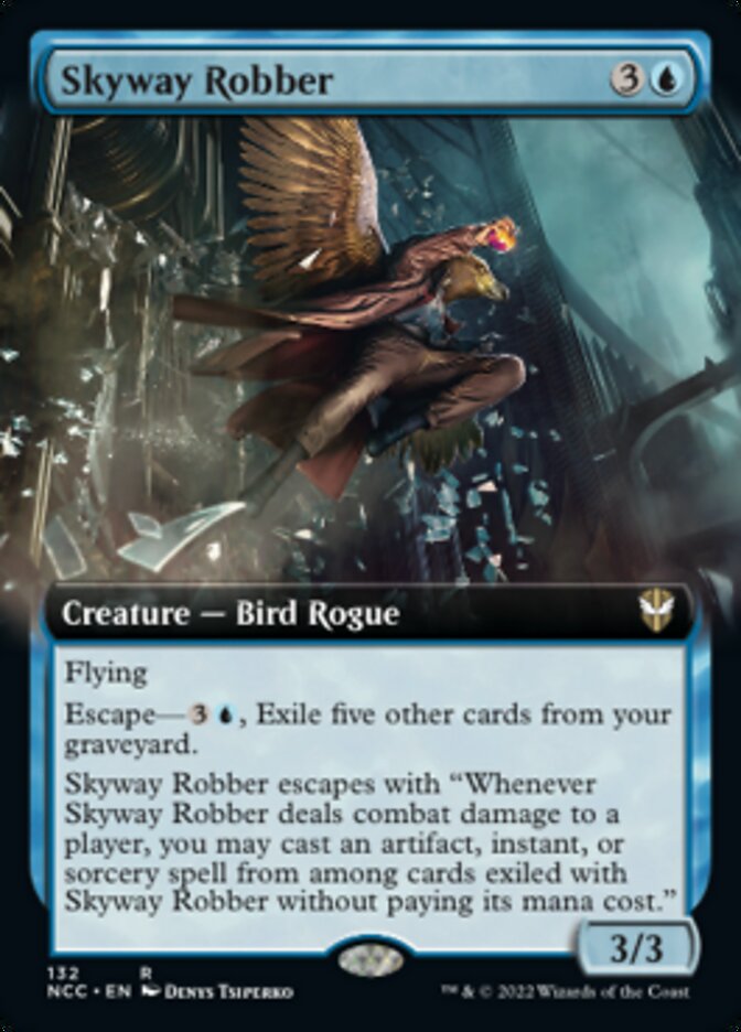 Skyway Robber (Extended Art) [Streets of New Capenna Commander] | Card Merchant Takapuna