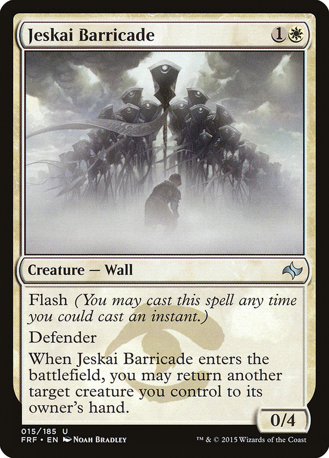 Jeskai Barricade [Fate Reforged] | Card Merchant Takapuna