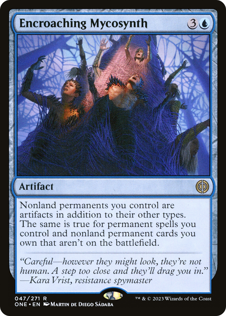 Encroaching Mycosynth [Phyrexia: All Will Be One] | Card Merchant Takapuna