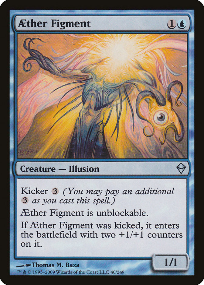 Aether Figment [Zendikar] | Card Merchant Takapuna