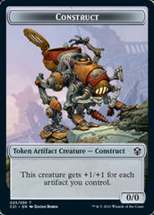 Copy // Construct (030) Double-Sided Token [Commander 2021 Tokens] | Card Merchant Takapuna