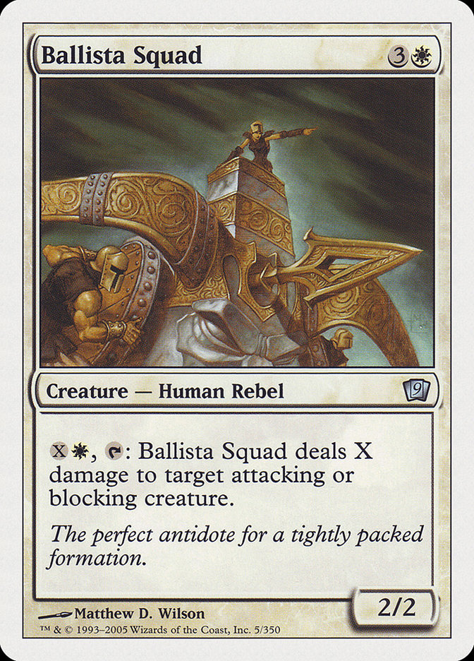 Ballista Squad [Ninth Edition] | Card Merchant Takapuna