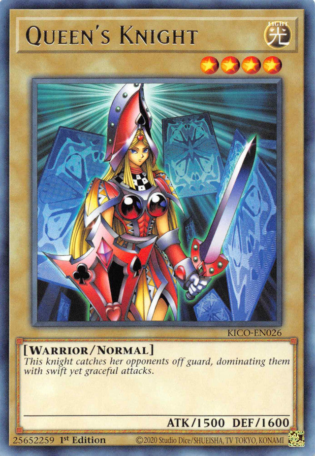 Queen's Knight [KICO-EN026] Rare | Card Merchant Takapuna