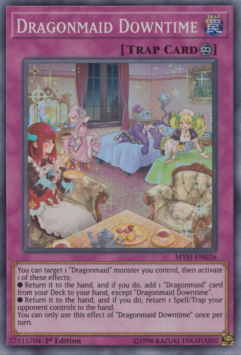 Dragonmaid Downtime [MYFI-EN026] Super Rare | Card Merchant Takapuna