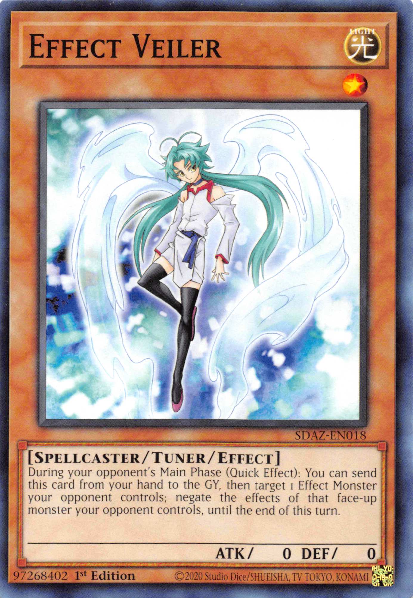 Effect Veiler [SDAZ-EN018] Common | Card Merchant Takapuna