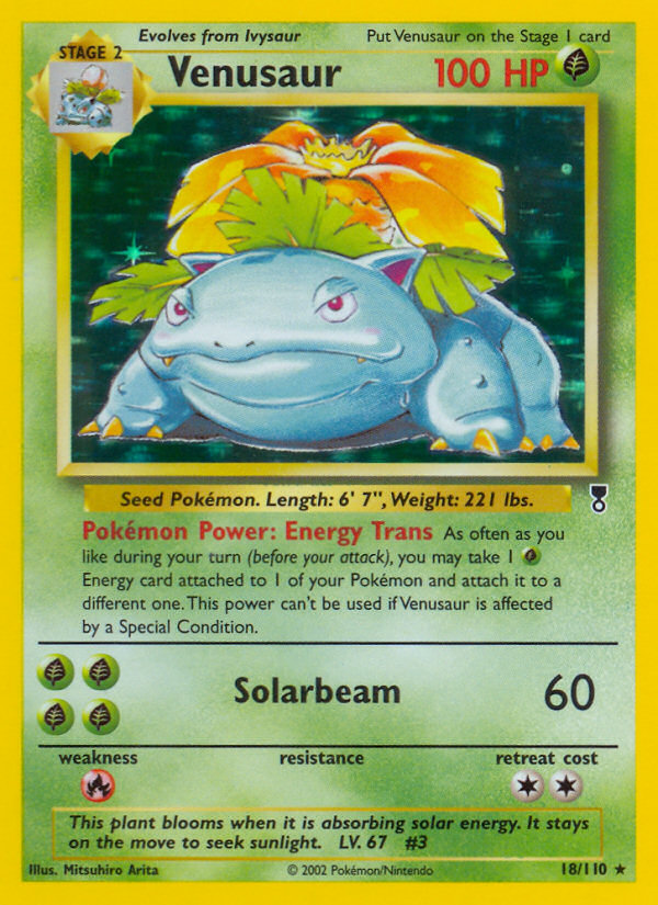 Venusaur (18/110) [Legendary Collection] | Card Merchant Takapuna