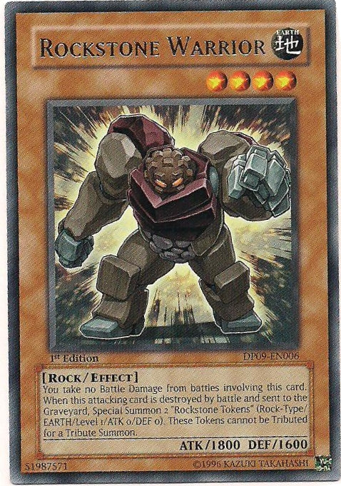 Rockstone Warrior [DP09-EN006] Rare | Card Merchant Takapuna