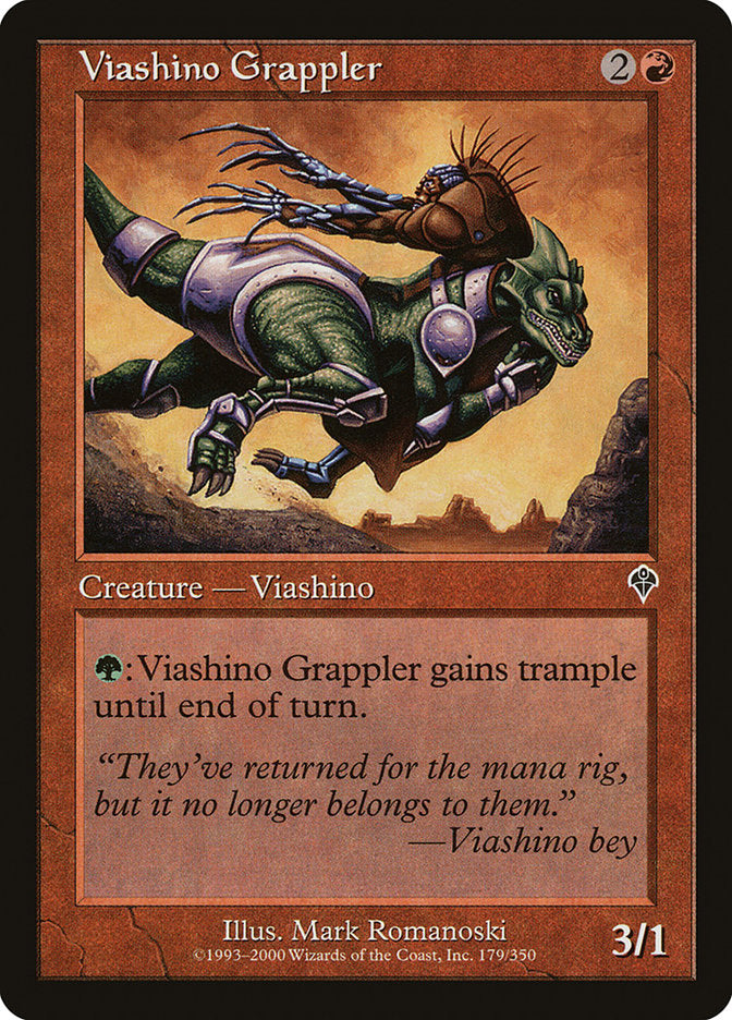 Viashino Grappler [Invasion] | Card Merchant Takapuna