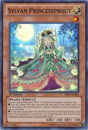 Sylvan Princessprout [PRIO-EN083] Super Rare | Card Merchant Takapuna