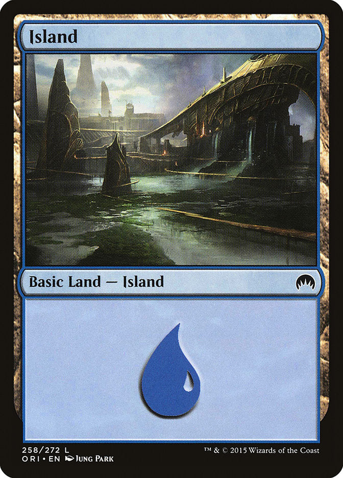 Island (258) [Magic Origins] | Card Merchant Takapuna