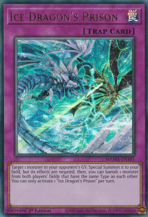 Ice Dragon's Prison [MAMA-EN101] Ultra Rare | Card Merchant Takapuna