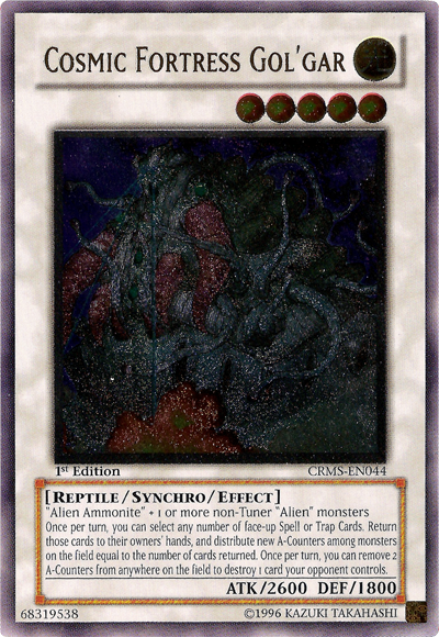 Cosmic Fortress Gol'Gar [CRMS-EN044] Ultimate Rare | Card Merchant Takapuna