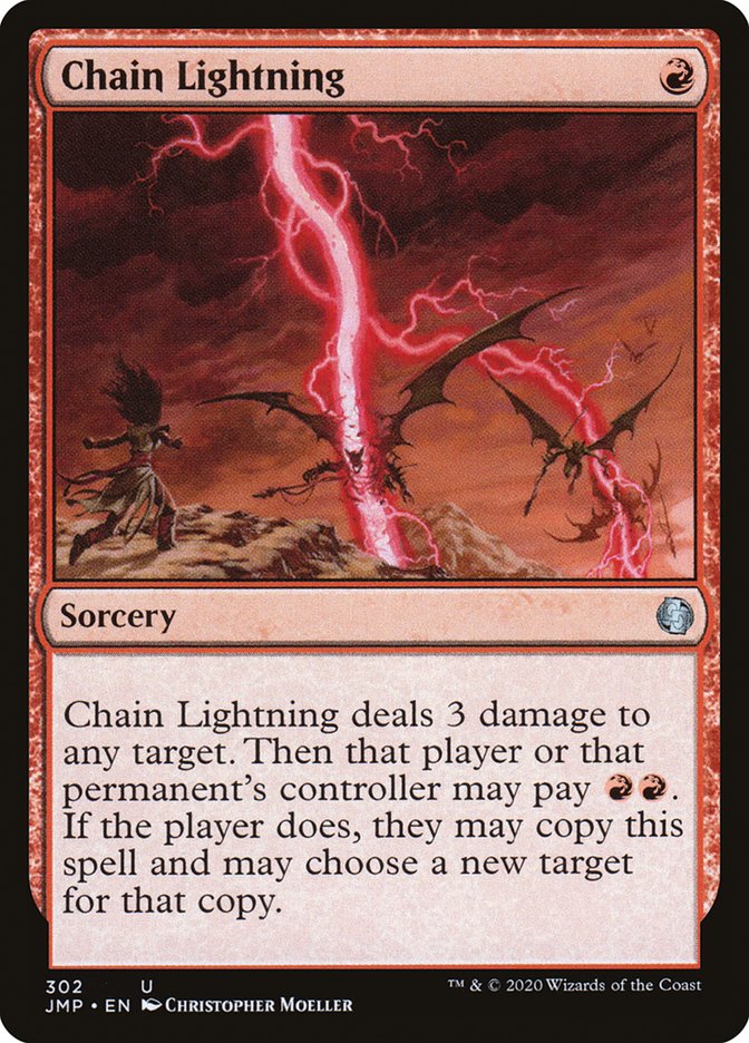 Chain Lightning [Jumpstart] | Card Merchant Takapuna