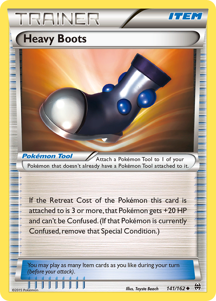 Heavy Boots (141/162) [XY: BREAKthrough] | Card Merchant Takapuna