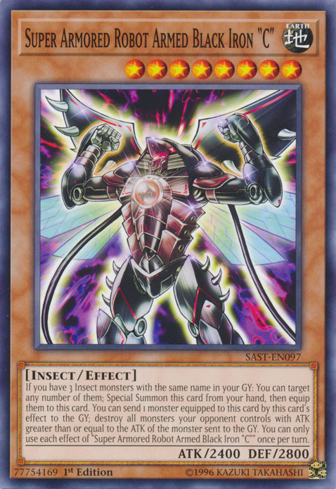 Super Armored Robot Armed Black Iron "C" [SAST-EN097] Common | Card Merchant Takapuna