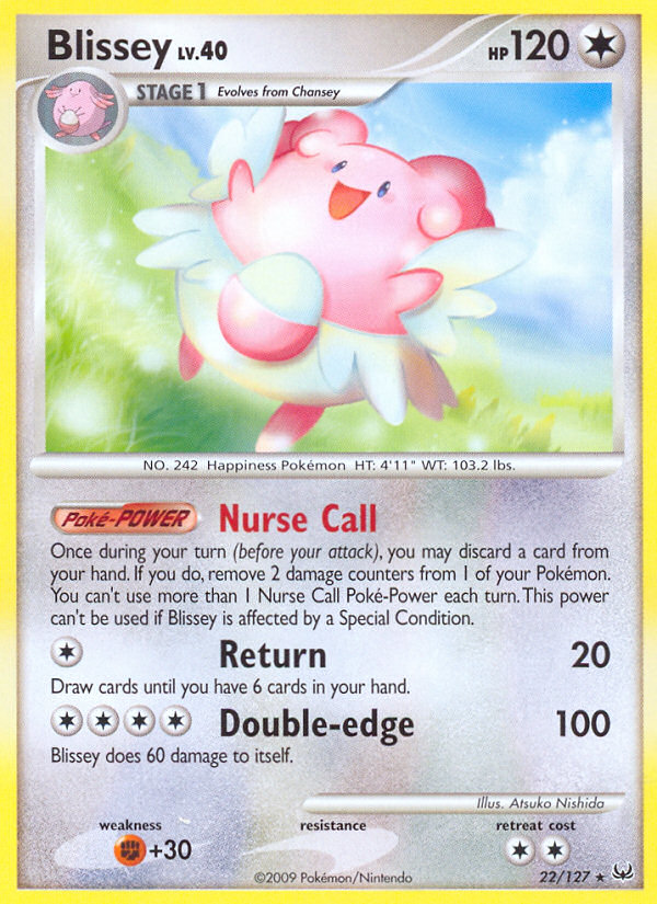 Blissey (22/127) [Platinum: Base Set] | Card Merchant Takapuna