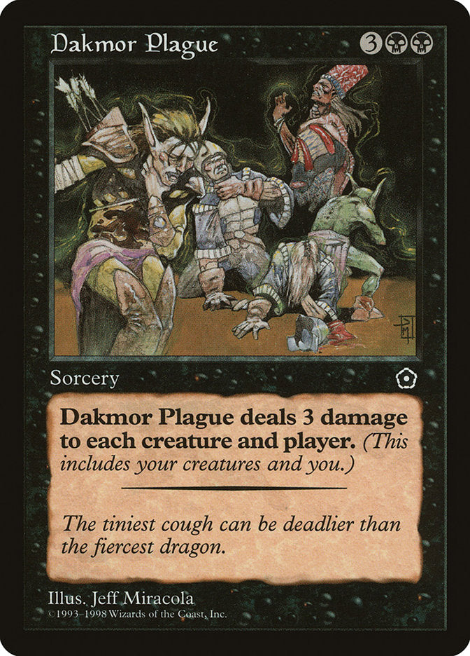 Dakmor Plague [Portal Second Age] | Card Merchant Takapuna