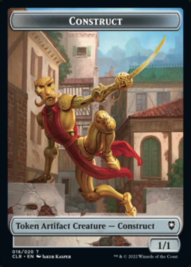 Construct Token [Commander Legends: Battle for Baldur's Gate Tokens] | Card Merchant Takapuna