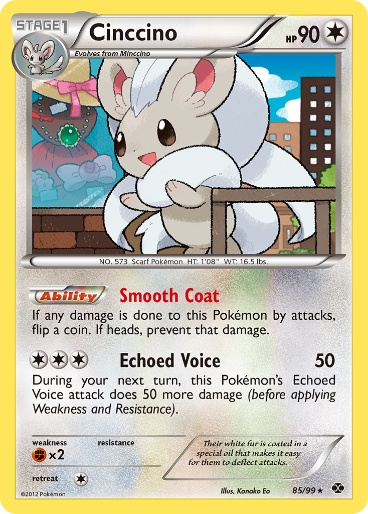 Cinccino (85/99) [Black & White: Next Destinies] | Card Merchant Takapuna