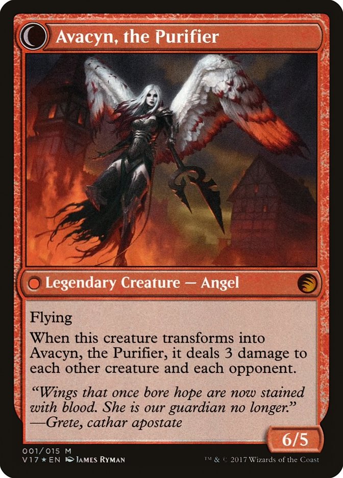 Archangel Avacyn // Avacyn, the Purifier [From the Vault: Transform] | Card Merchant Takapuna