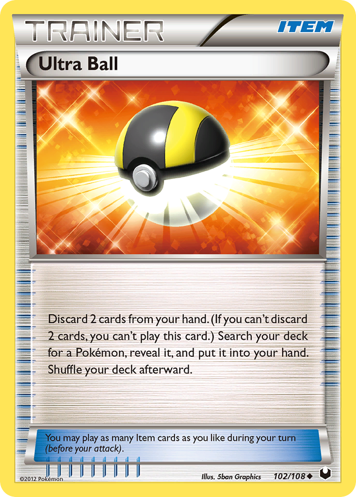 Ultra Ball (102/108) [Black & White: Dark Explorers] | Card Merchant Takapuna