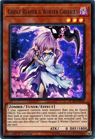 Ghost Reaper & Winter Cherries [AC18-EN022] Ultra Rare | Card Merchant Takapuna