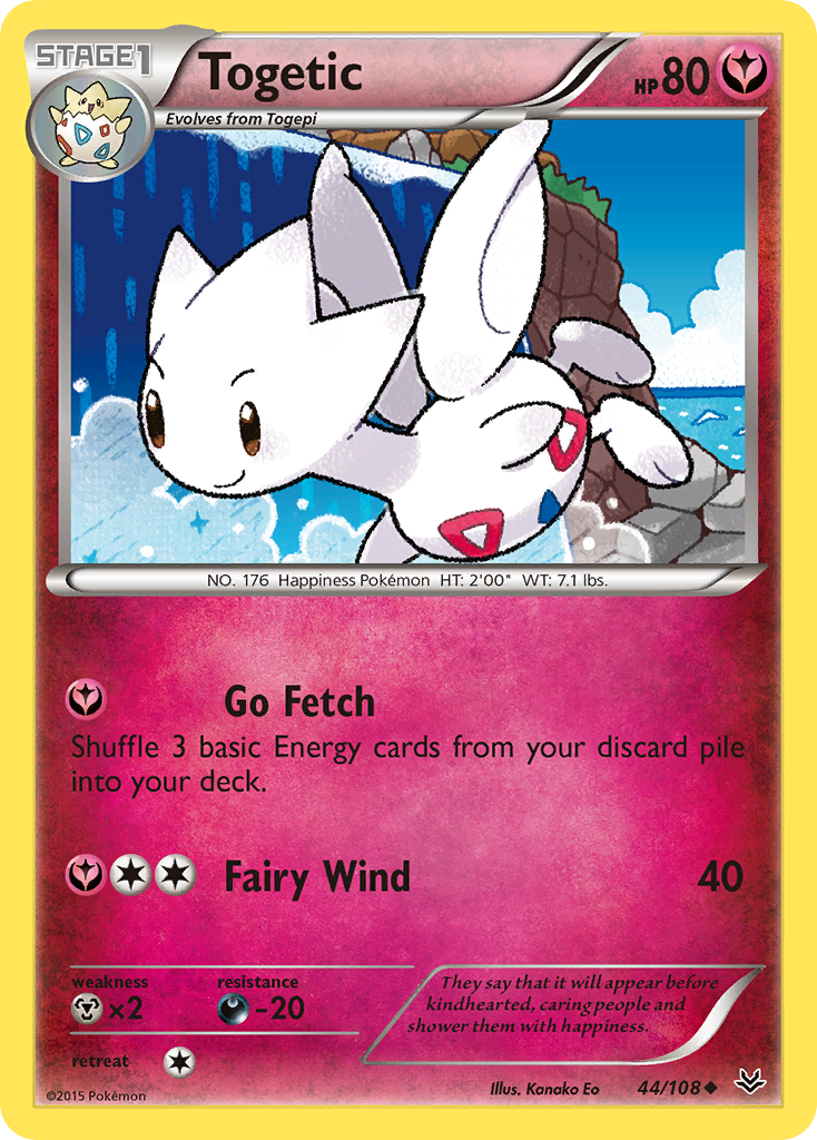 Togetic (44/108) [XY: Roaring Skies] | Card Merchant Takapuna