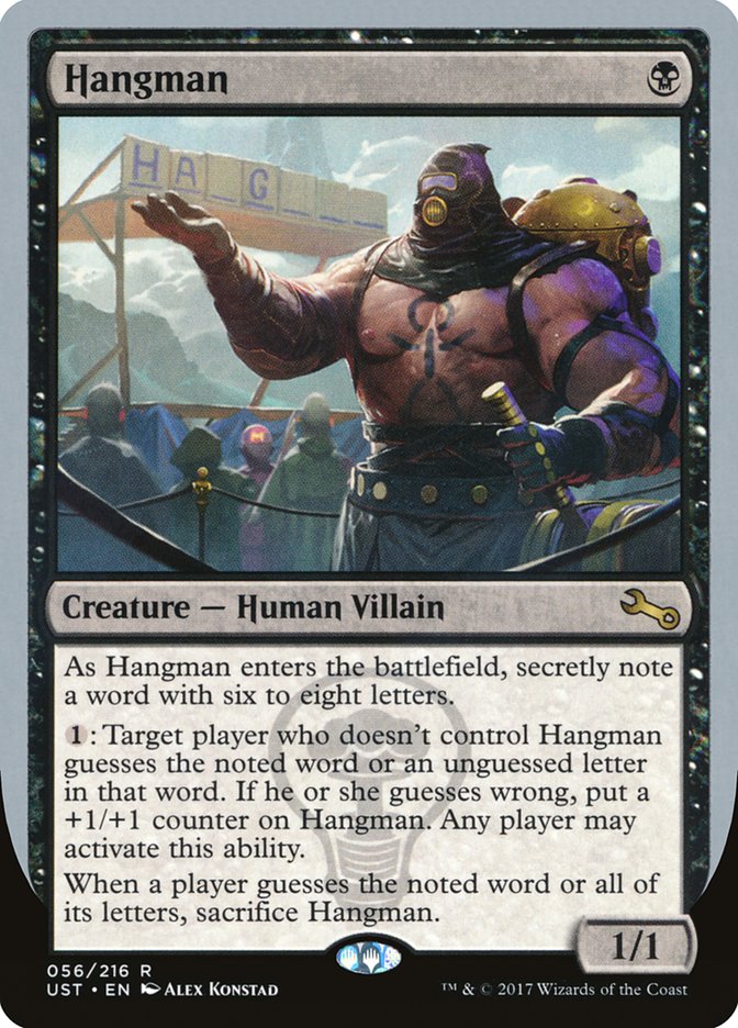 Hangman [Unstable] | Card Merchant Takapuna