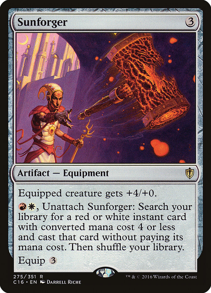 Sunforger [Commander 2016] | Card Merchant Takapuna