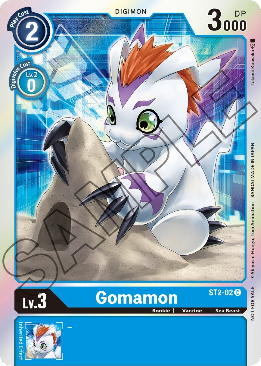 Gomamon [ST2-02] (Event Pack 1) [Starter Deck: Cocytus Blue Promos] | Card Merchant Takapuna