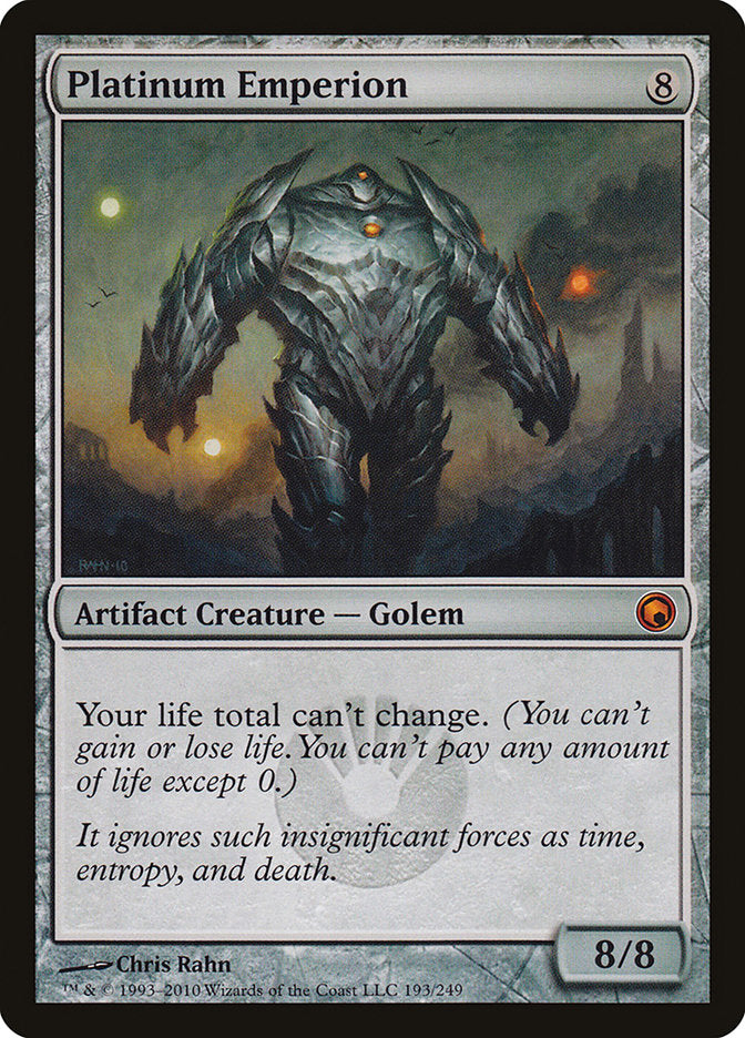 Platinum Emperion [Scars of Mirrodin] | Card Merchant Takapuna