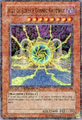 Ally of Justice Cosmic Gateway [DT02-EN028] Super Rare | Card Merchant Takapuna