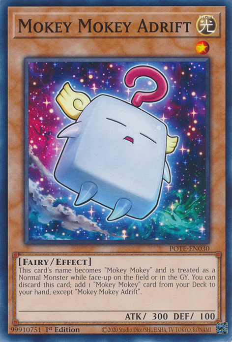 Mokey Mokey Adrift [POTE-EN030] Common | Card Merchant Takapuna