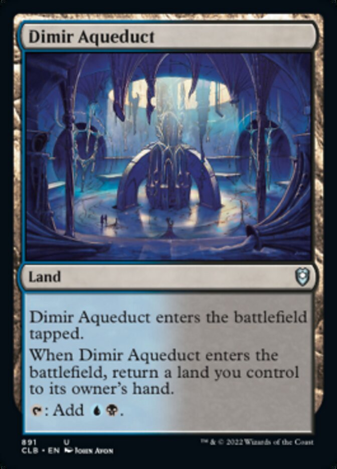 Dimir Aqueduct [Commander Legends: Battle for Baldur's Gate] | Card Merchant Takapuna