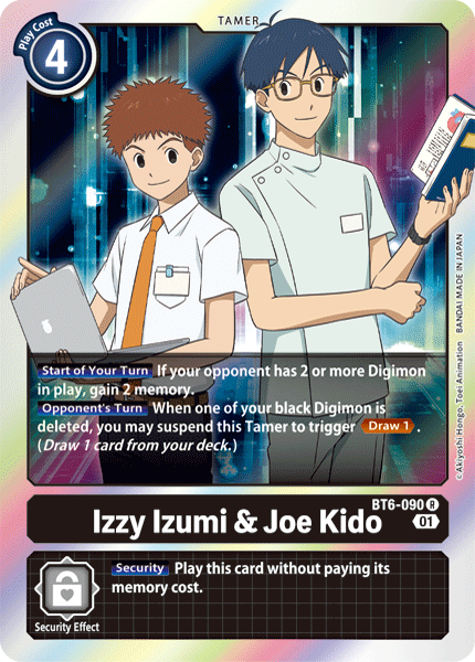 Izzy Izumi & Joe Kido [BT6-090] [Double Diamond] | Card Merchant Takapuna